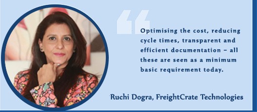 Ruchi Dogra, Director and Co-Founder of FreightCrate Technologies