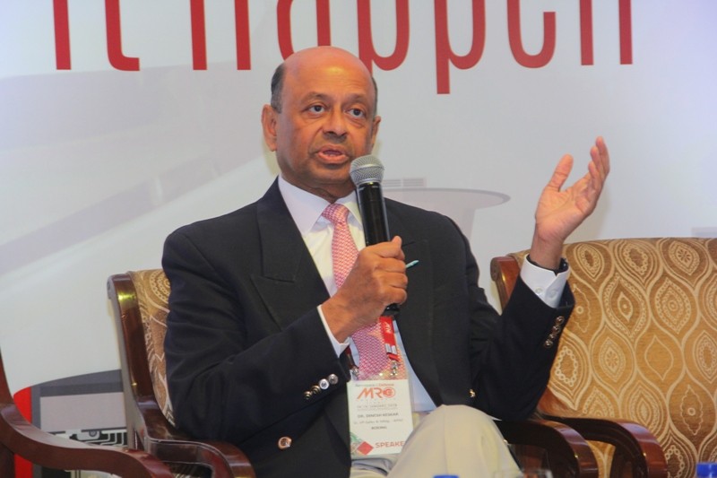 Dr Dinesh Keskar, senior vice president Asia Pacific and India sales, Boeing