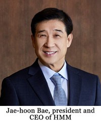 Jae-hoon Bae, president and CEO of HMM
