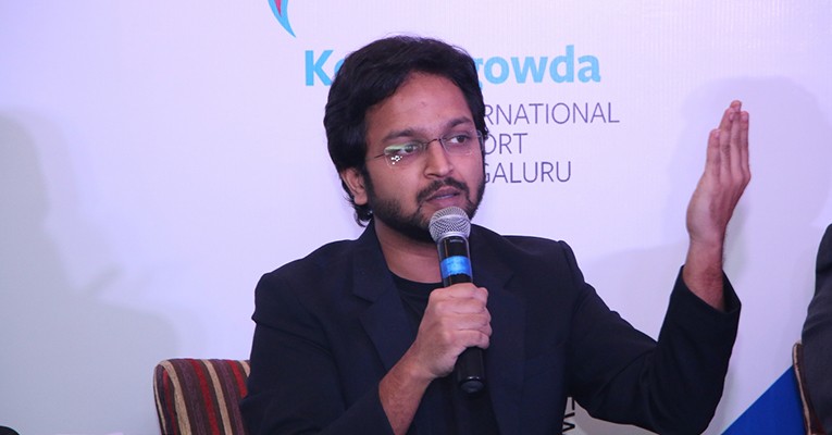 Nishith Rastogi speaking at the High-Logistics Summit, organised by ITLN in Bangalore last year