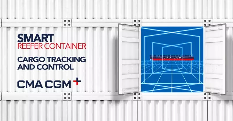 The SMART reefer container launch is a complement to the SMART container offering for dry goods