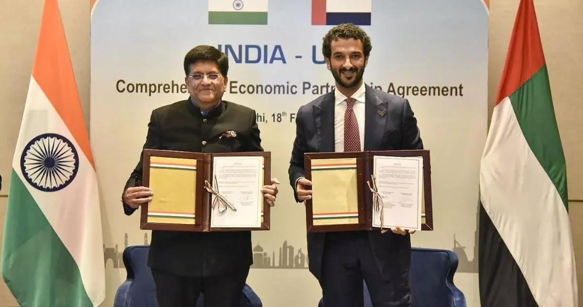 India, UAE sign CEPA to boost trade to $100 bn over next five years India, UAE sign CEPA to boost trade to $100 bn over next five years