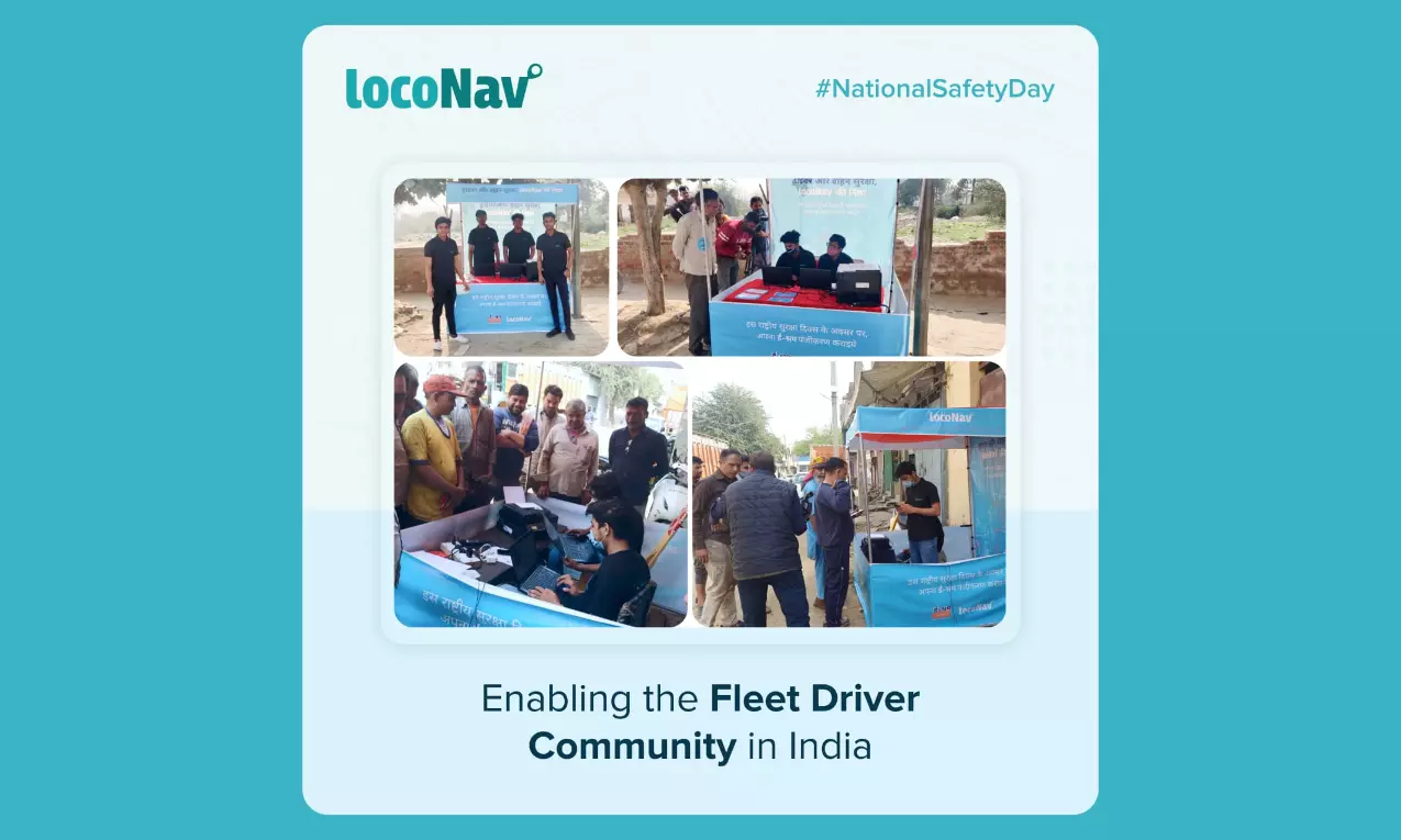 LocoNav sets up e-Shram camps for drivers on National Safety Day LocoNav sets up e-Shram camps for drivers on National Safety Day