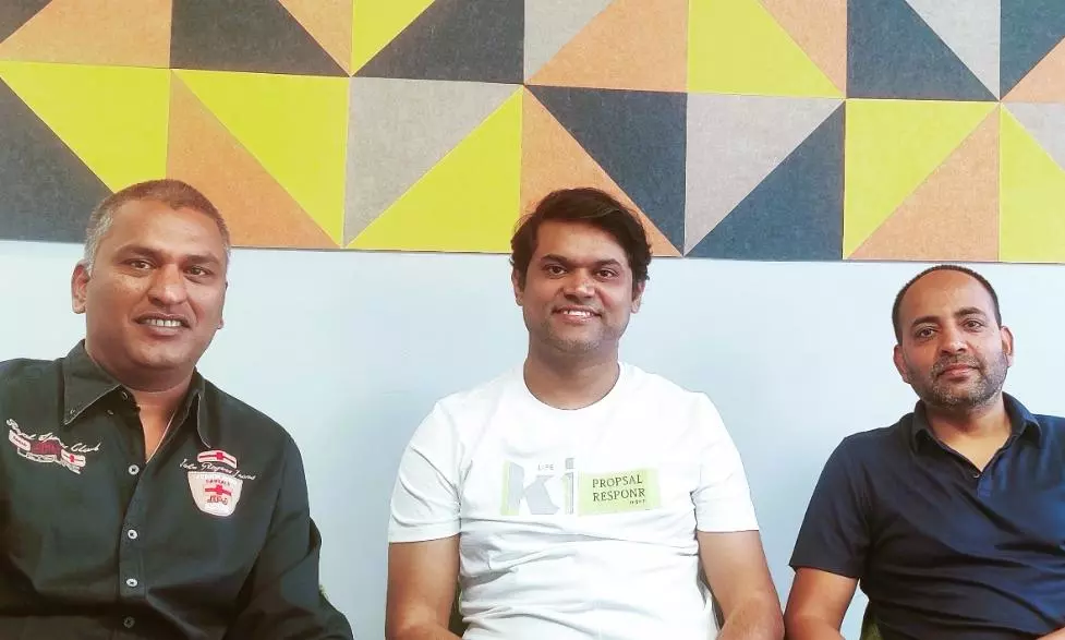 Co-founders (L-R) - Prashant Mohite, Sandeep Patil, Yogesh P