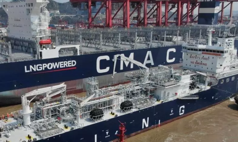 CMA CGM completes first ship-to-ship LNG bunkering