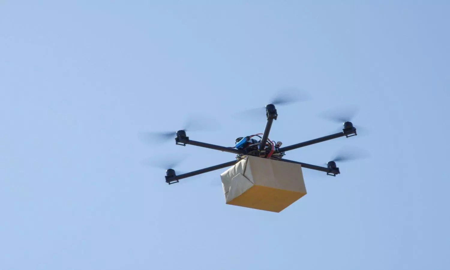 Cargo drones in India are increasing in popularity among corporate sectors as well