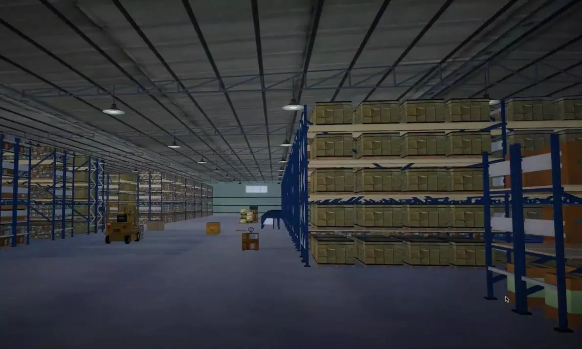 With a digital twin, users can build a 3D digital twin of warehouse facilities to optimise space and allocate resources.