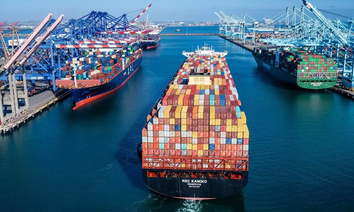 Los Angeles Port handled record 2.6mn TEUs in Q12022