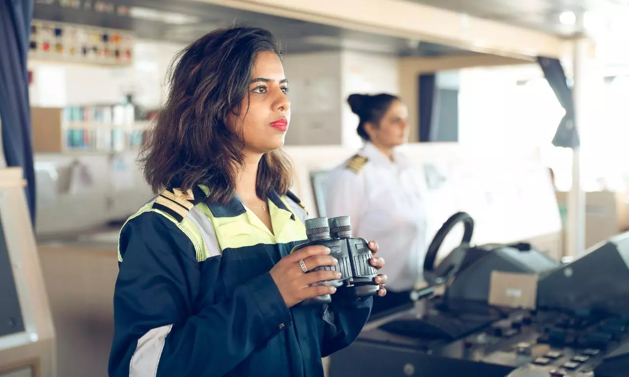 Maersk launches Indias first women seafarers cadet programme Maersk launches Indias first women seafarers cadet programme