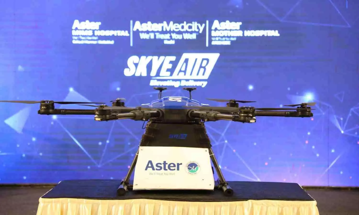 Skye Air will demonstrate how drone technology can speed up the delivery of medical and diagnostic samples