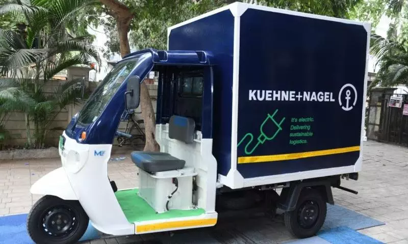 Kuehne+Nagel introduces EVs for transfers in Mumbai Kuehne+Nagel introduces EVs for transfers in Mumbai