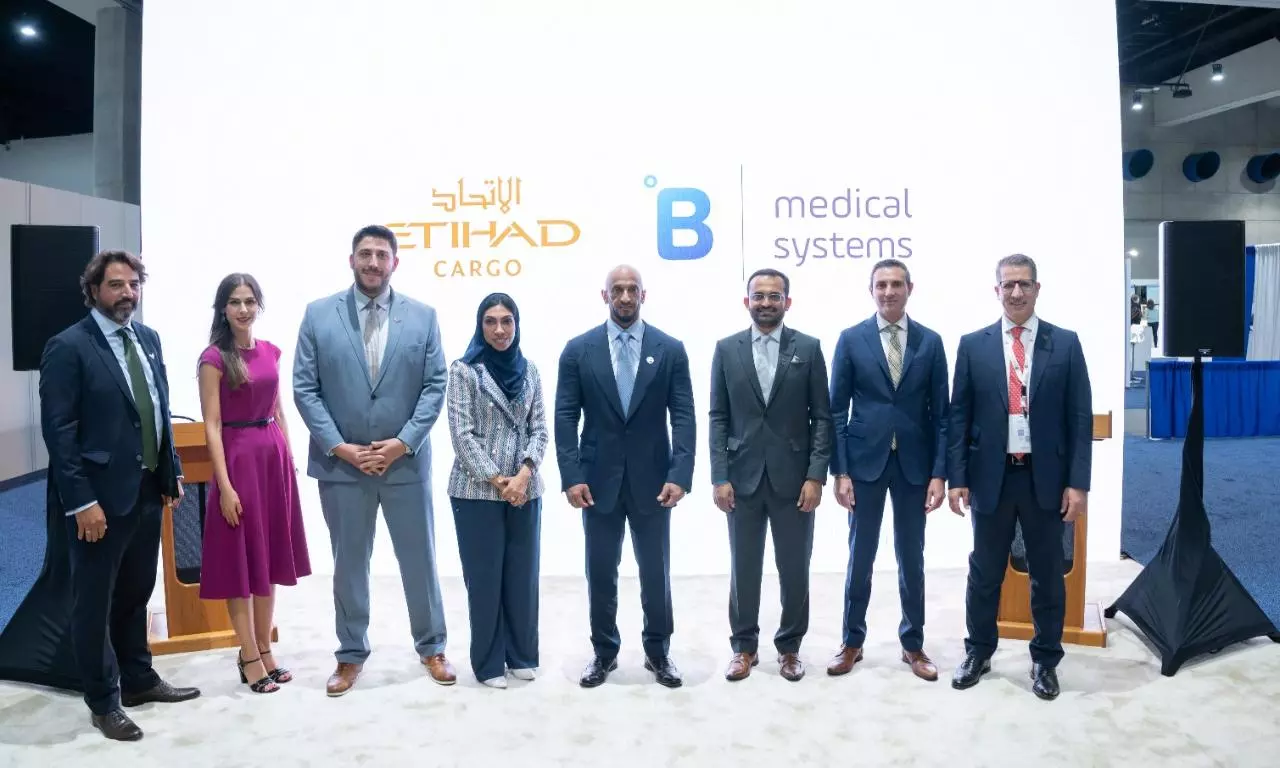 Etihad Cargo, B Medical Systems sign MoU for pharma transportation Etihad Cargo, B Medical Systems sign MoU for pharma transportation