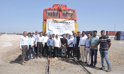 Maersks first train from ceramics heartland Morbi reach APM Pipavav Maersks first train from ceramics heartland Morbi reach APM Pipavav