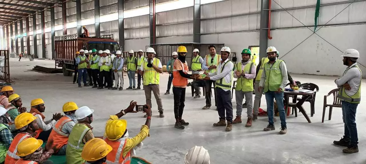 Welspun One Logistics Parks completes over 3 million Safe man-hours Welspun One Logistics Parks completes over 3 million Safe man-hours