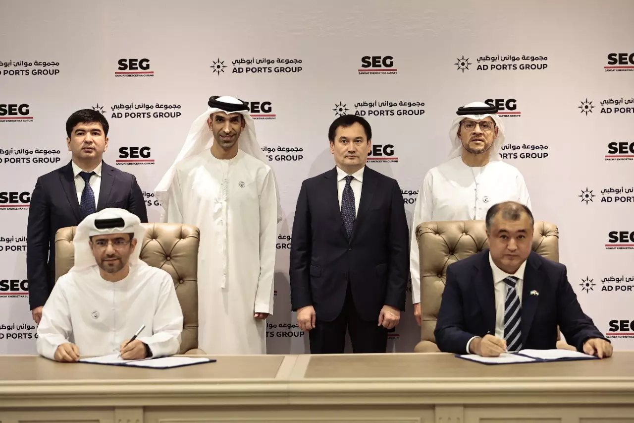 AD Ports Group, SEG sign deals for infra development in Uzbekistan AD Ports Group, SEG sign deals for infra development in Uzbekistan