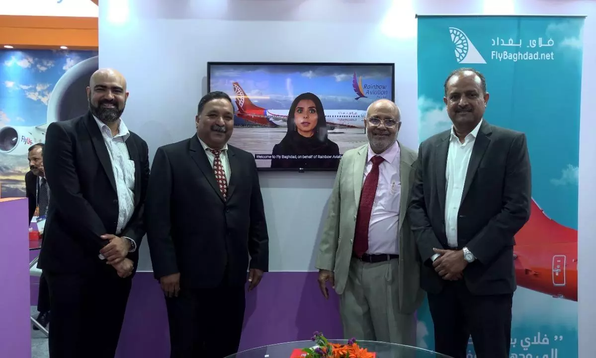 Rainbow Aviation is the cargo GSA for Fly Baghdad in India Rainbow Aviation is the cargo GSA for Fly Baghdad in India