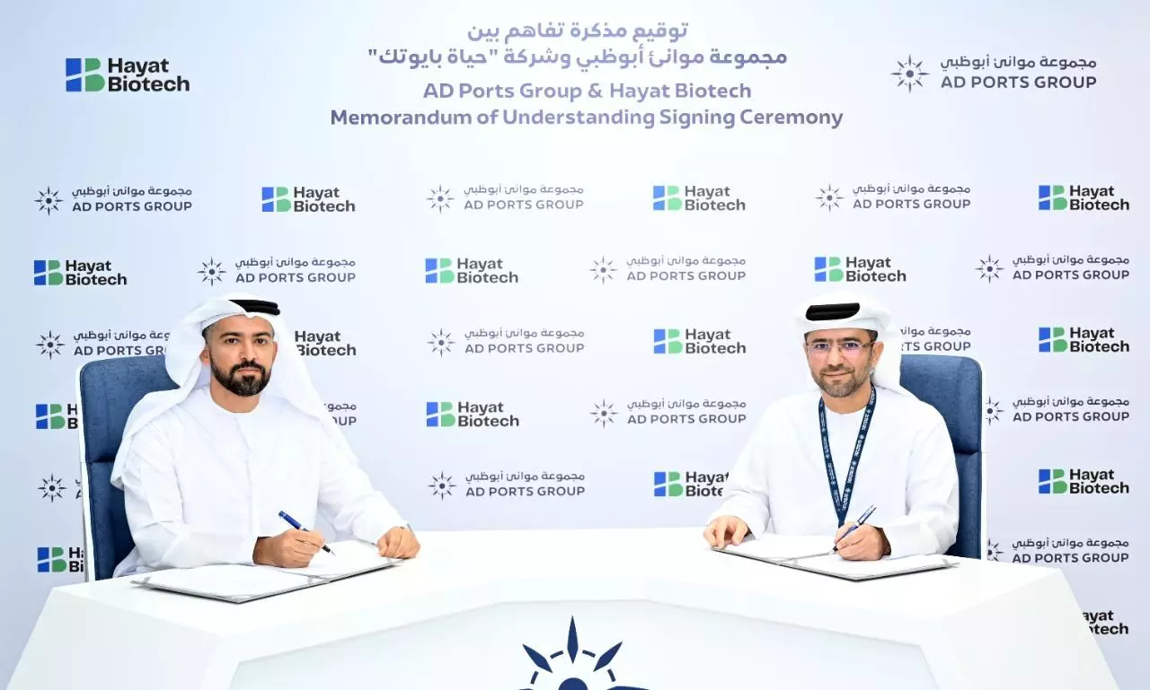 AD Ports Group to support global expansion of Hayat Biotech AD Ports Group to support global expansion of Hayat Biotech