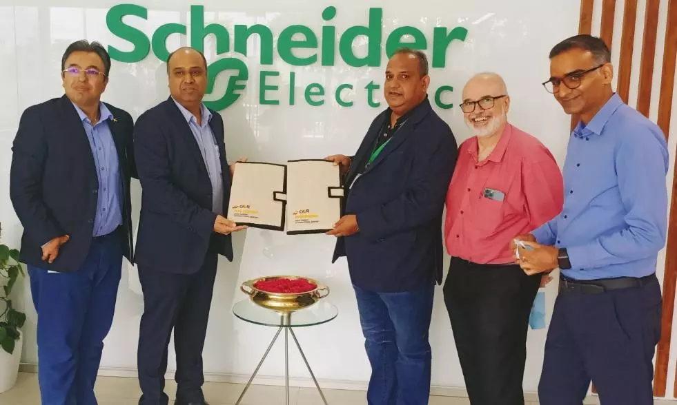 Schneider Electric to set up manufacturing unit in HYD Airport Industrial Park