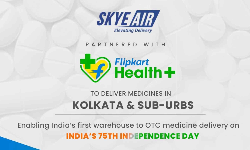 Skye Air, Flipkart Health collaborate to deliver medicines in Kolkata Skye Air, Flipkart Health collaborate to deliver medicines in Kolkata