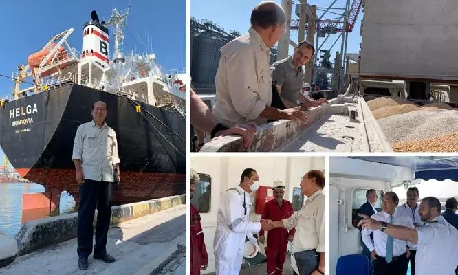 IMO Secretary-General visits Odesa, Constanta ports