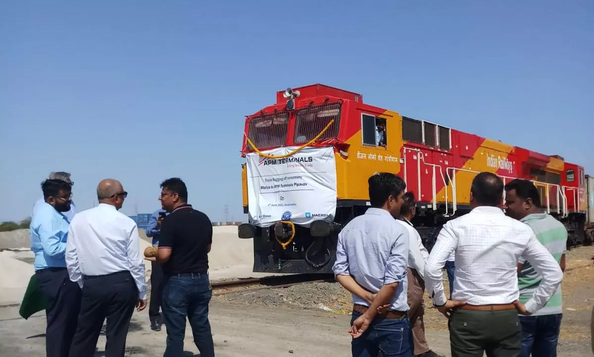 Pipavav Railway completes one year of container train operations Pipavav Railway completes one year of container train operations