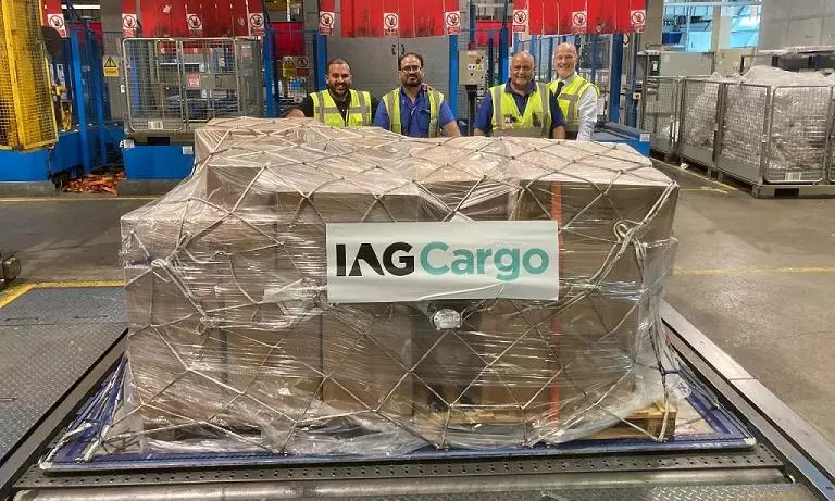 IAG Cargo supports transport of 34 tonnes emergency aid to Pakistan