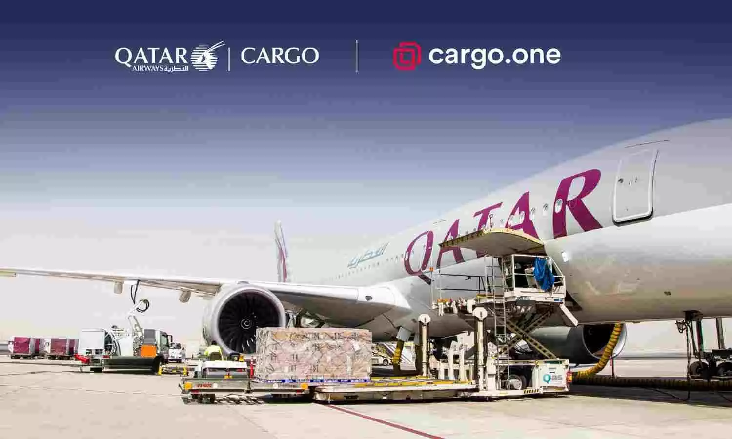 Qatar Airways Cargo operates more than 250 aircraft (including 32 freighters), which are now bookable on cargo.one