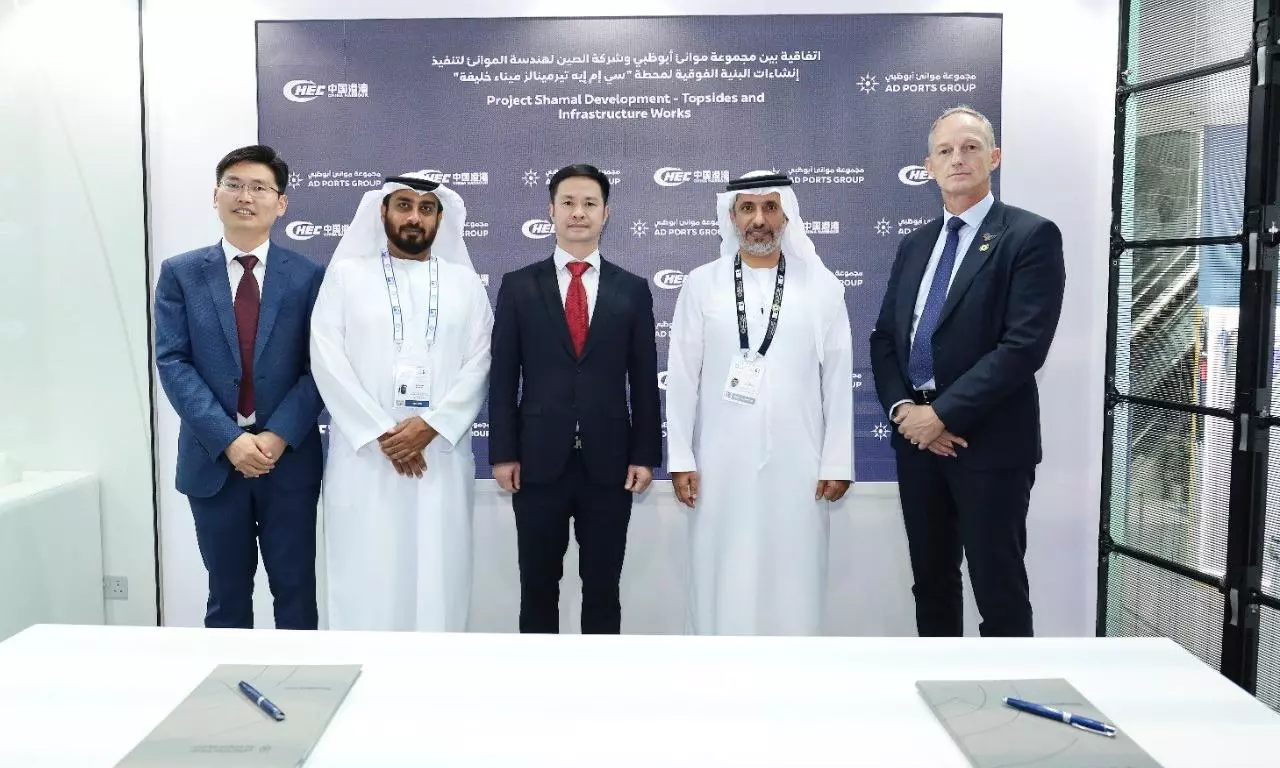 AD Ports, China Harbour sign deal for CMA Terminals Khalifa Port AD Ports, China Harbour sign deal for CMA Terminals Khalifa Port