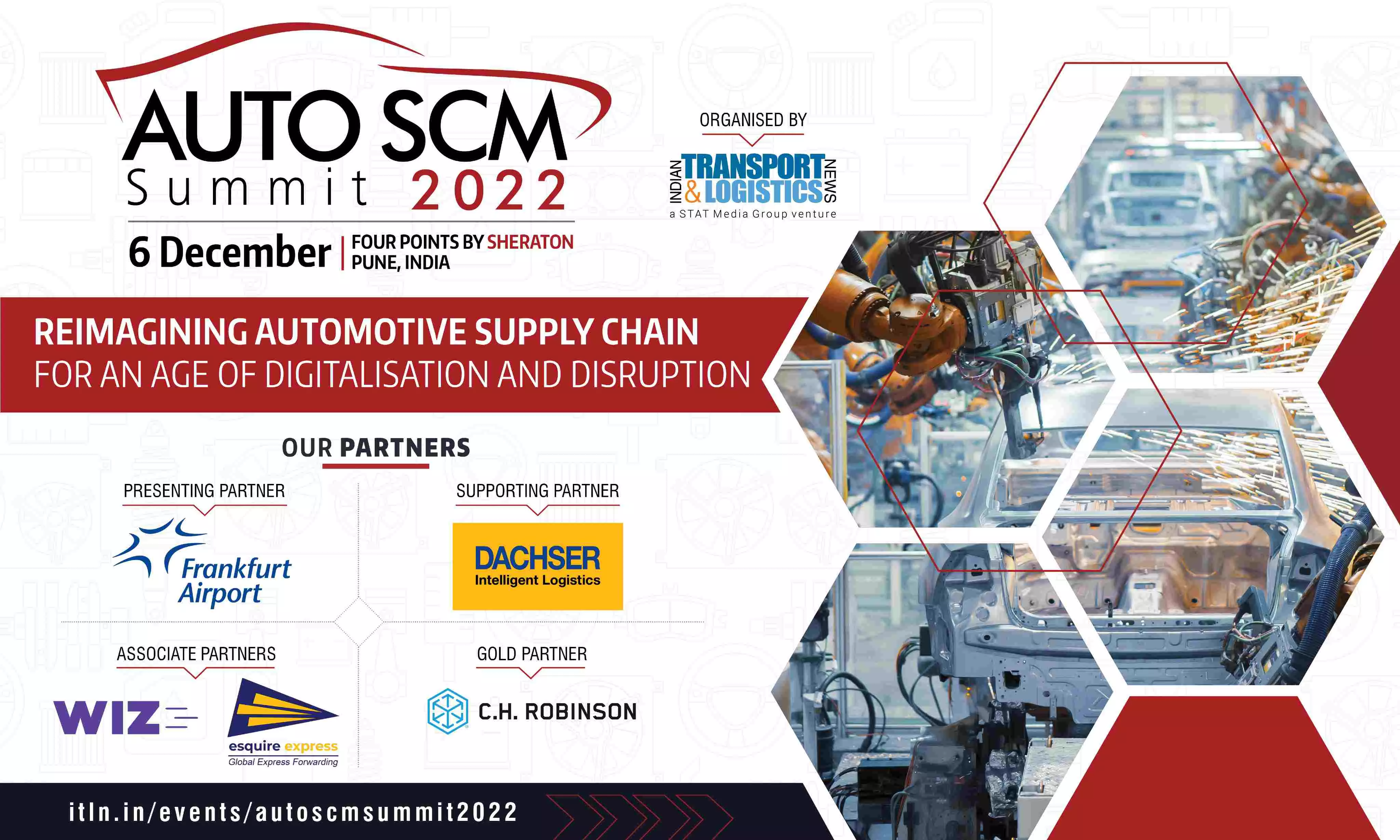 Attend 6th edition of the automotive supply chain conference AutoSCM Summit