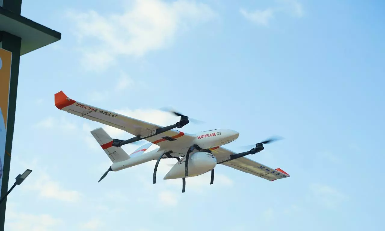 TechEagle launches Asias first drone delivery hub in Meghalaya