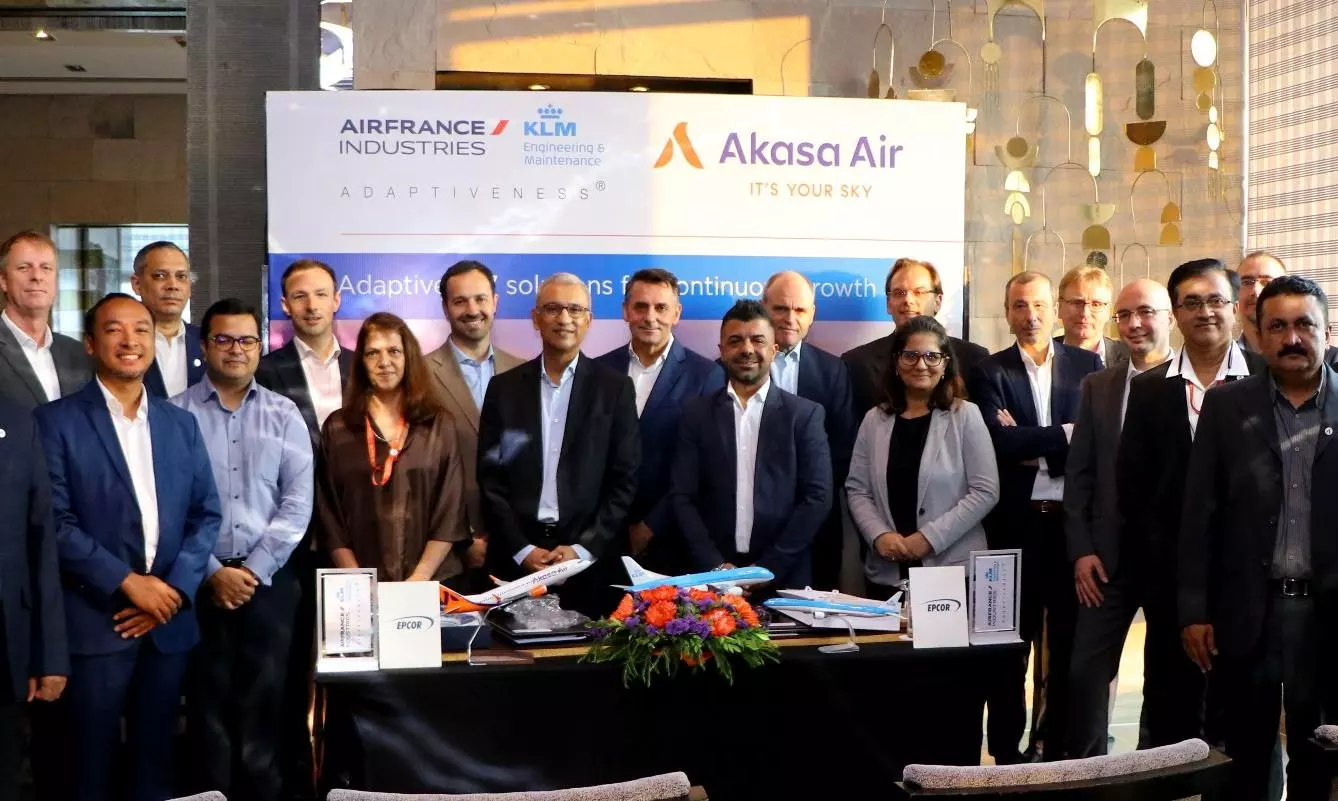 Akasa Air signs up with AFI KLM E&M for component and APU services