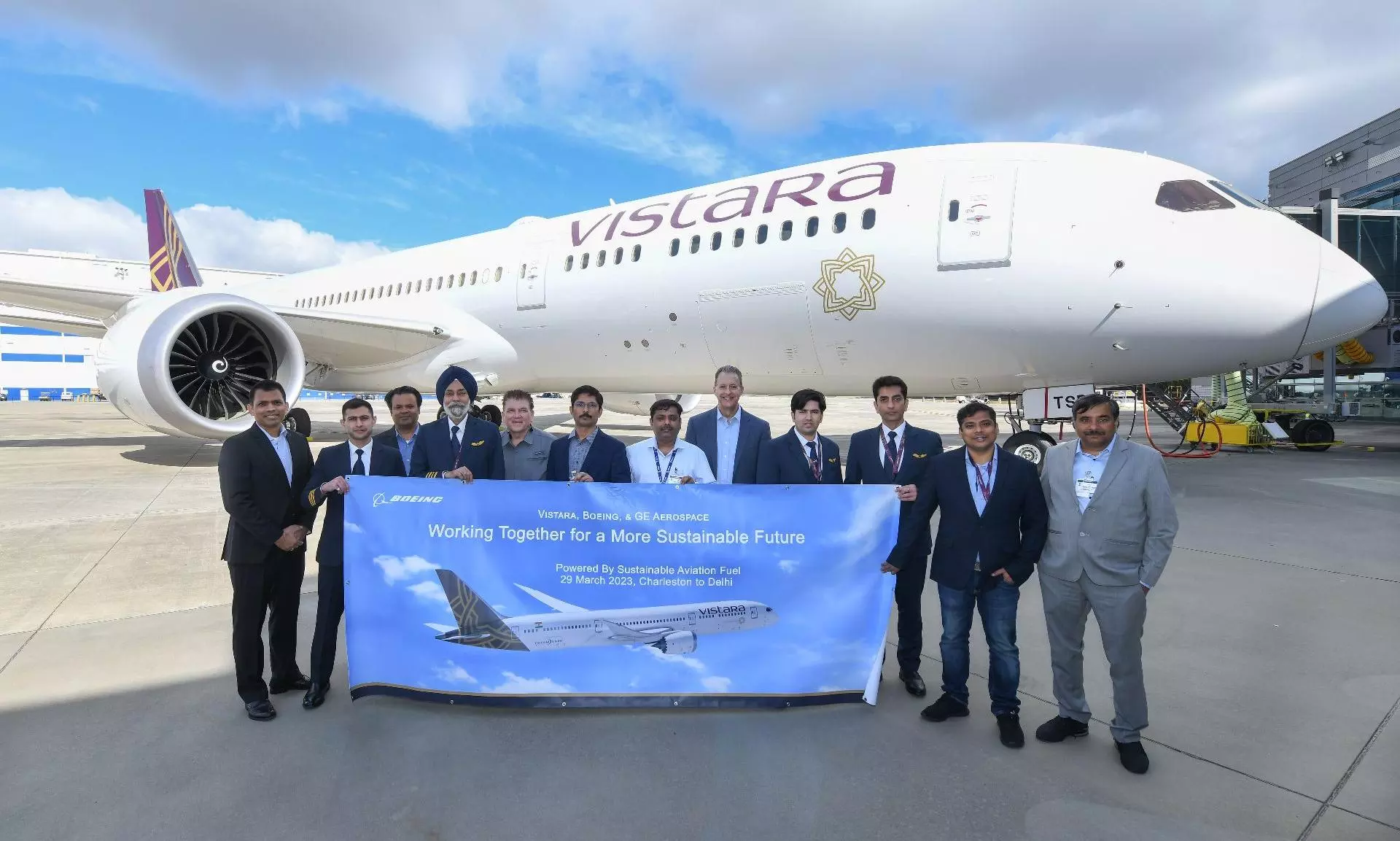 Vistara becomes first Indian airline to operate long-haul wide-body aircraft on SAF