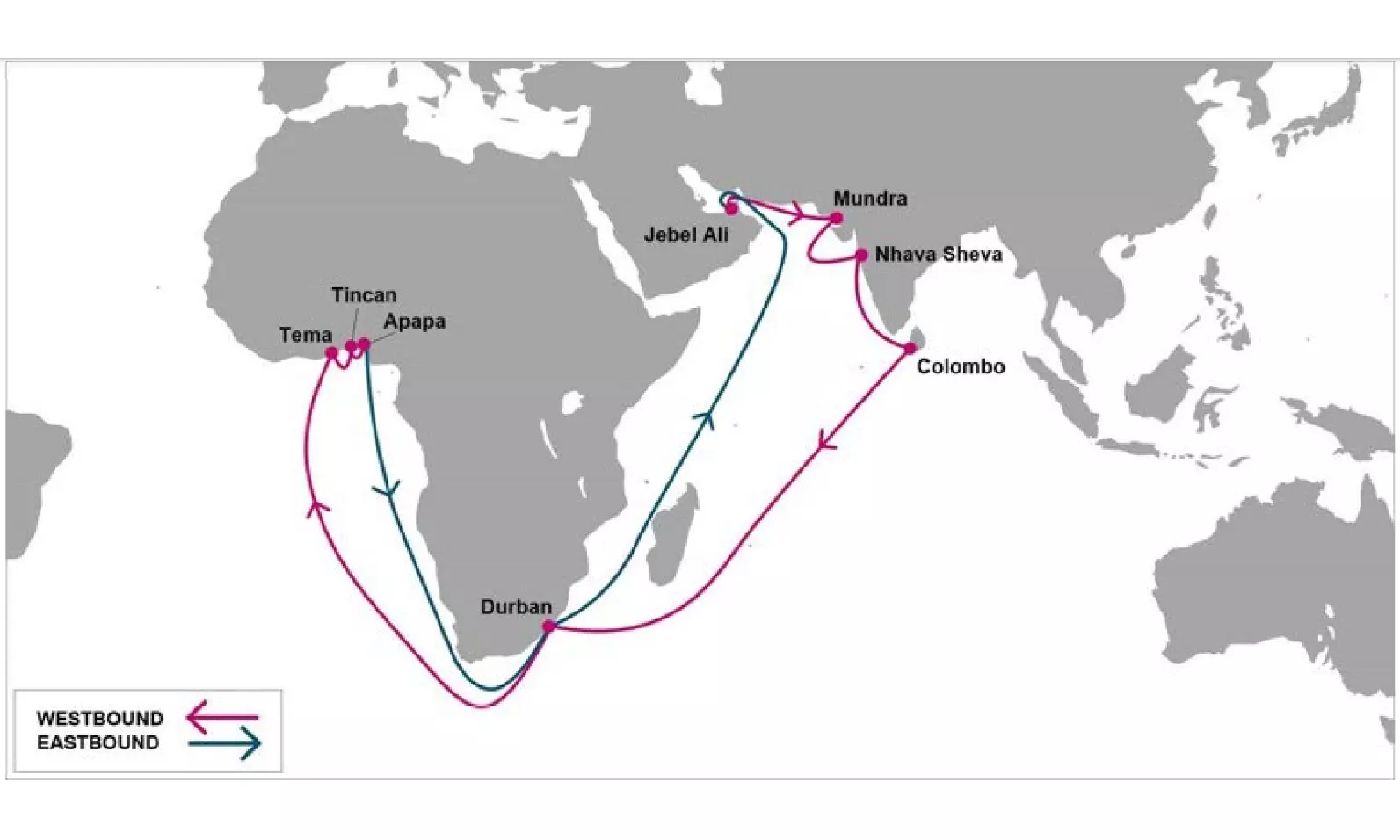 ONE increases Africa, India, Middle East service frequency to weekly