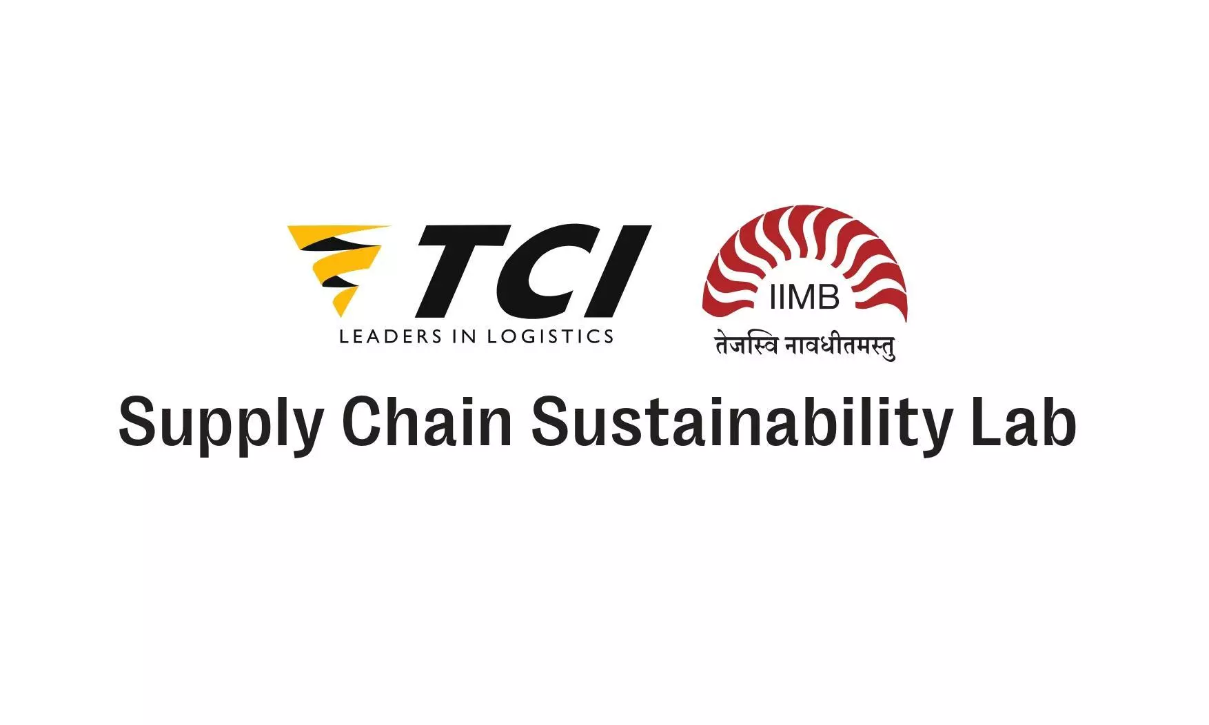 TCI, IIMB establish supply chain sustainability lab TCI, IIMB establish supply chain sustainability lab