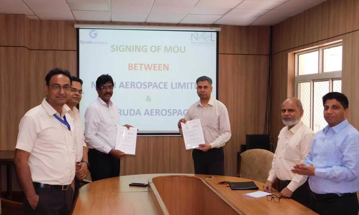 Garuda Aerospace, Naini Aerospace partner to manufacture drones in India