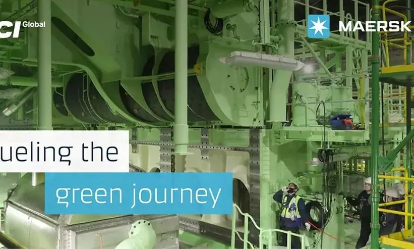 Maersk secures green methanol for maiden voyage