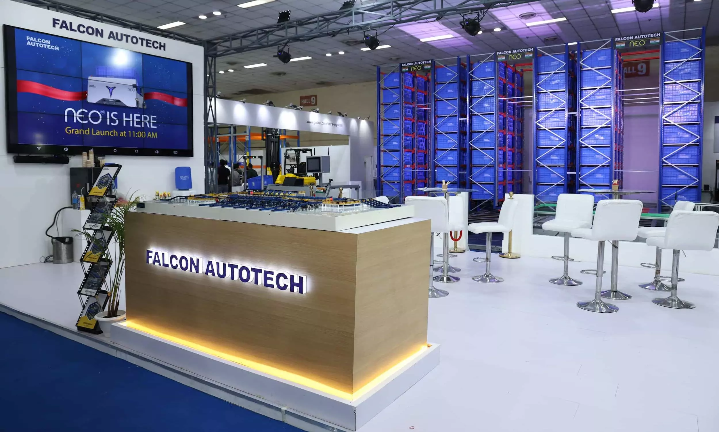 Falcon Autotech launches NEO for warehousing automation Falcon Autotech launches NEO for warehousing automation