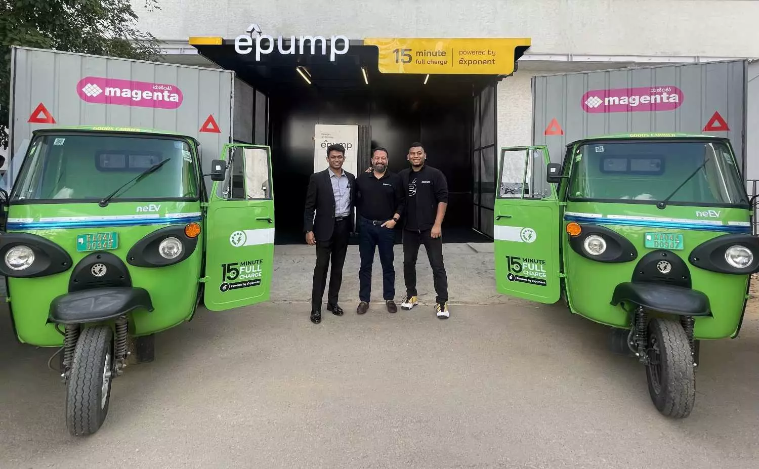 Magenta Mobility, Altigreen & Exponent partner to  roll out 15-minute rapid charging EV fleet