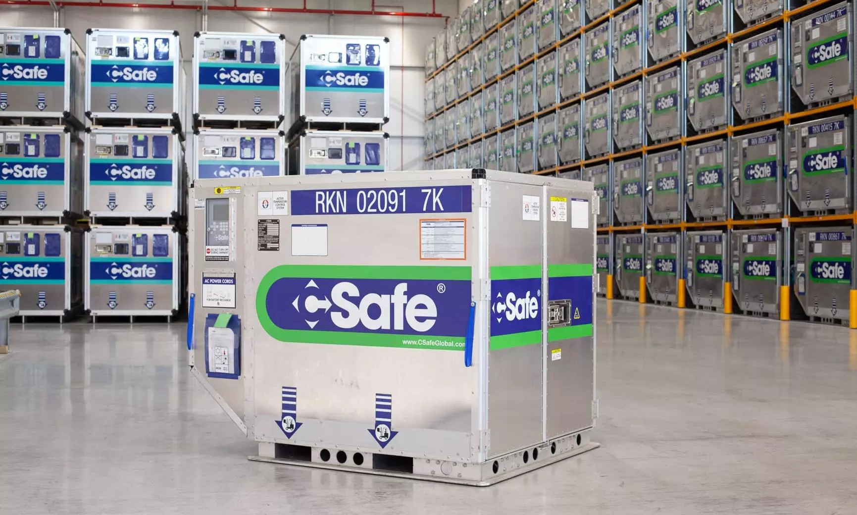 CSafe plans first frozen active temp-controlled container