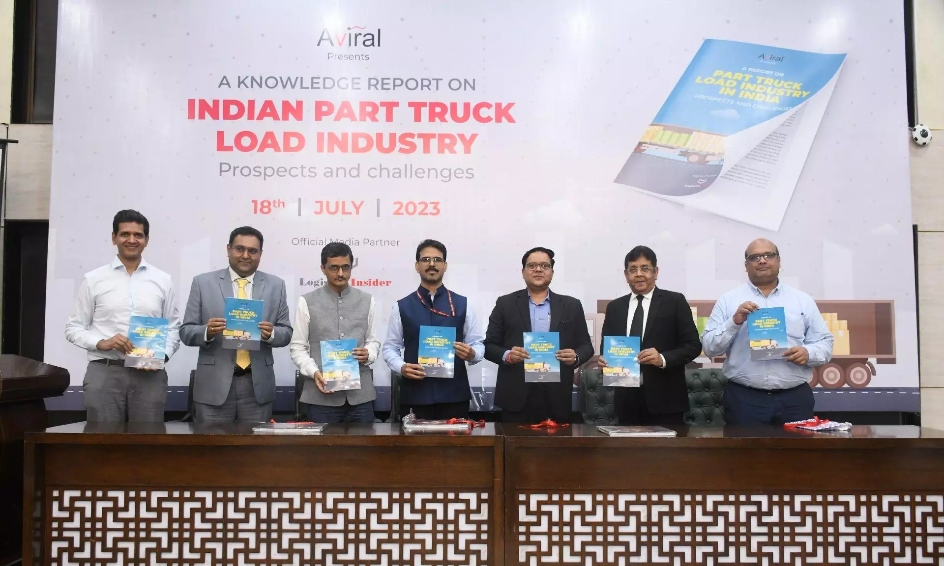 Aviral launches knowledge report on Indian part truck load sector Aviral launches knowledge report on Indian part truck load sector
