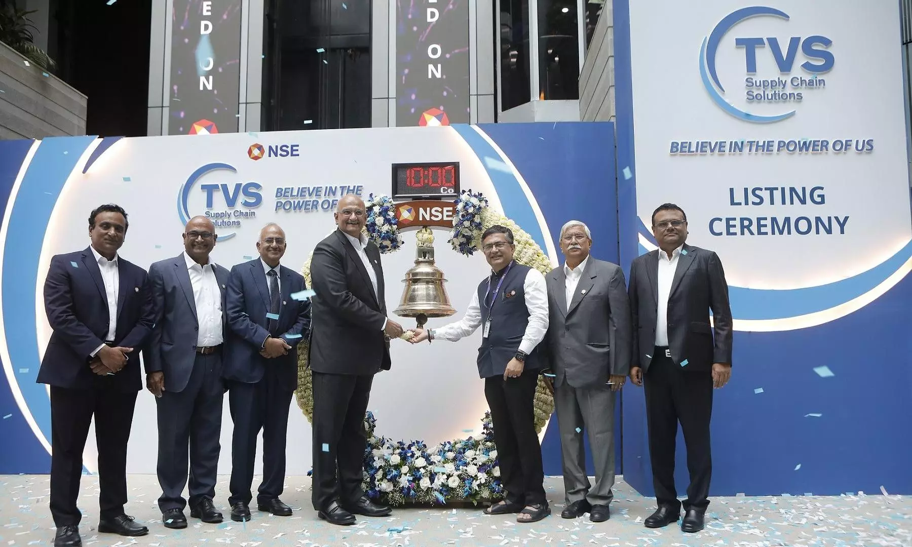 TVS Supply Chain Solutions lists on stock exchanges