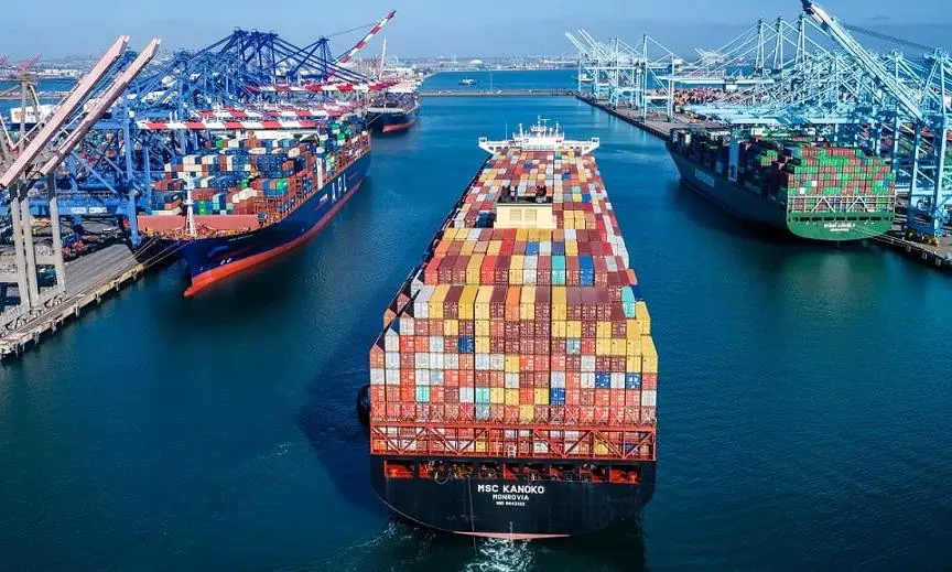 LA Port volume up 3% in August, LB Port reports 15% decline