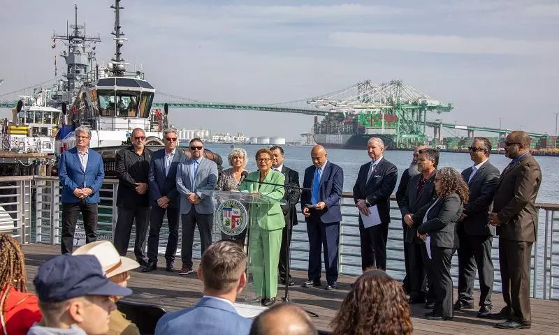 Hydrogen era dawns at San Pedro Bay port complex