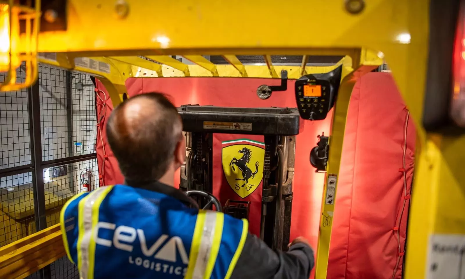 CEVA sends F1 cargo by rail for 1st time in Scuderia Ferrari’s history