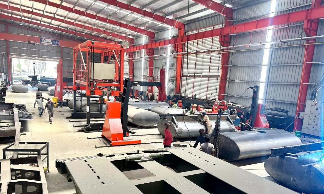JCBL delivers Ashok Leyland order for 70 water tanks in a month JCBL delivers Ashok Leyland order for 70 water tanks in a month