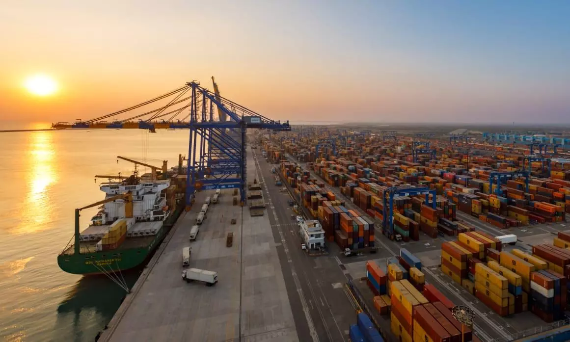 Adani Ports H1FY2024 net profit up 33% Adani Ports H1FY2024 net profit up 33%