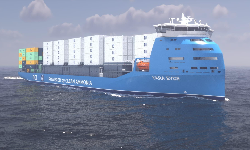 Yara Eyde - worlds first ammonia-powered container ship