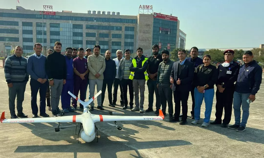 TechEagle delivers TB medicines in one of the longest drone delivery