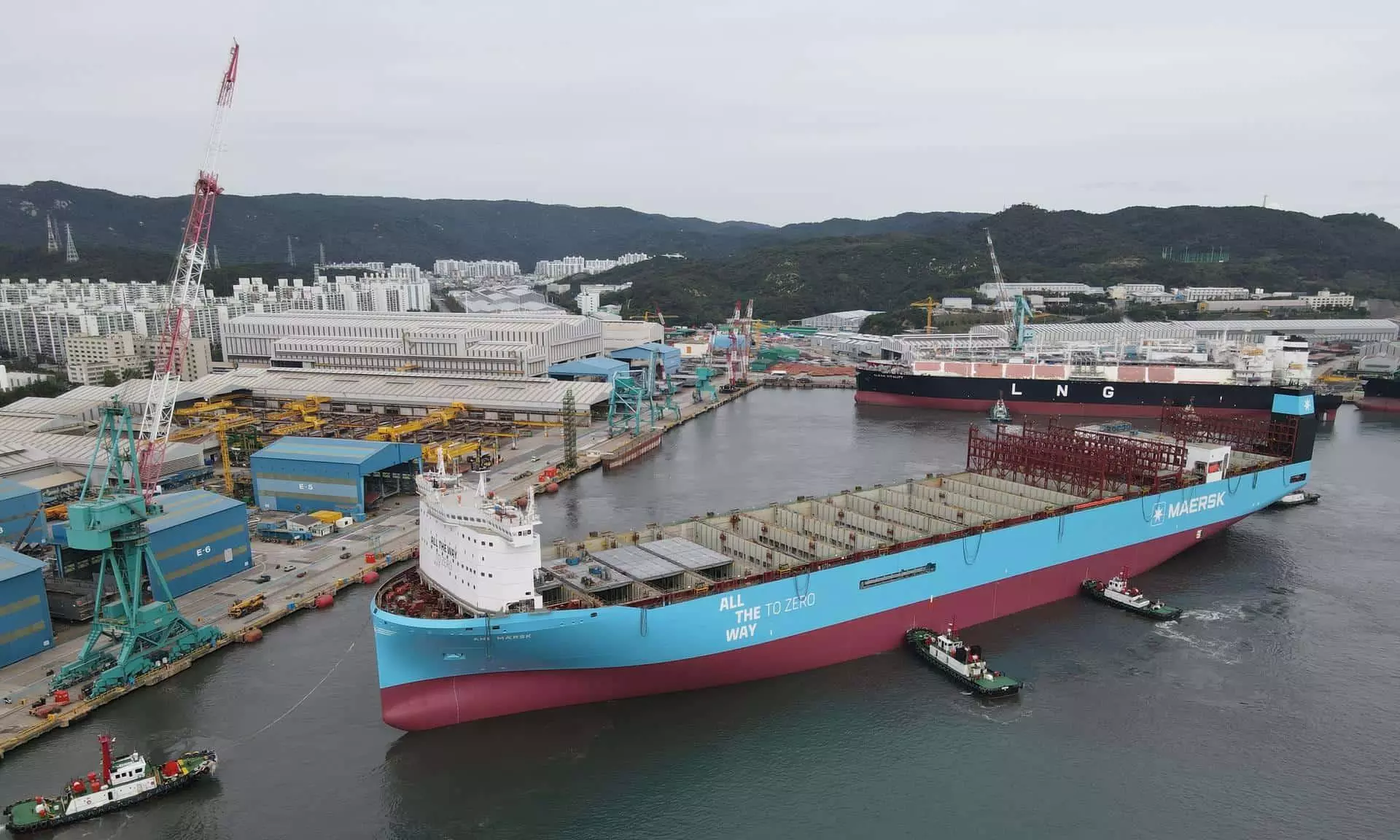 Maersk names first large methanol-enabled vessel Ane Maersk