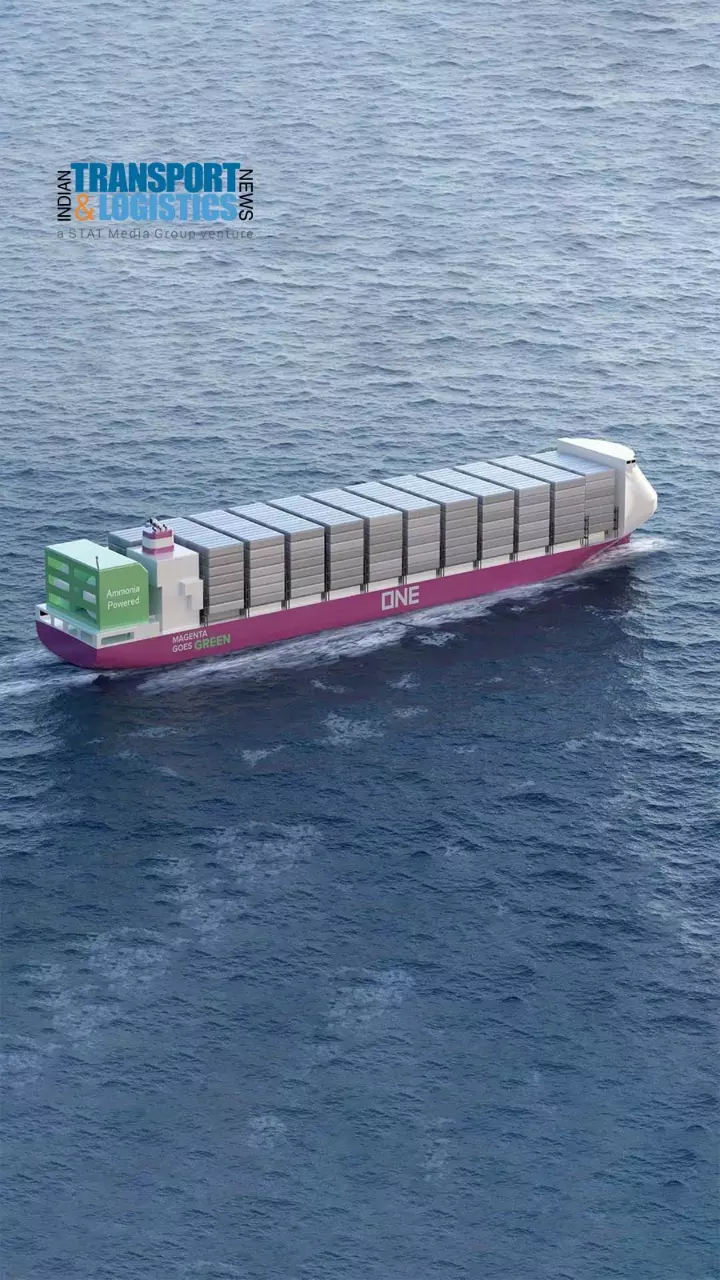 ONE grants in principle approval for ammonia dual-fueled vessel